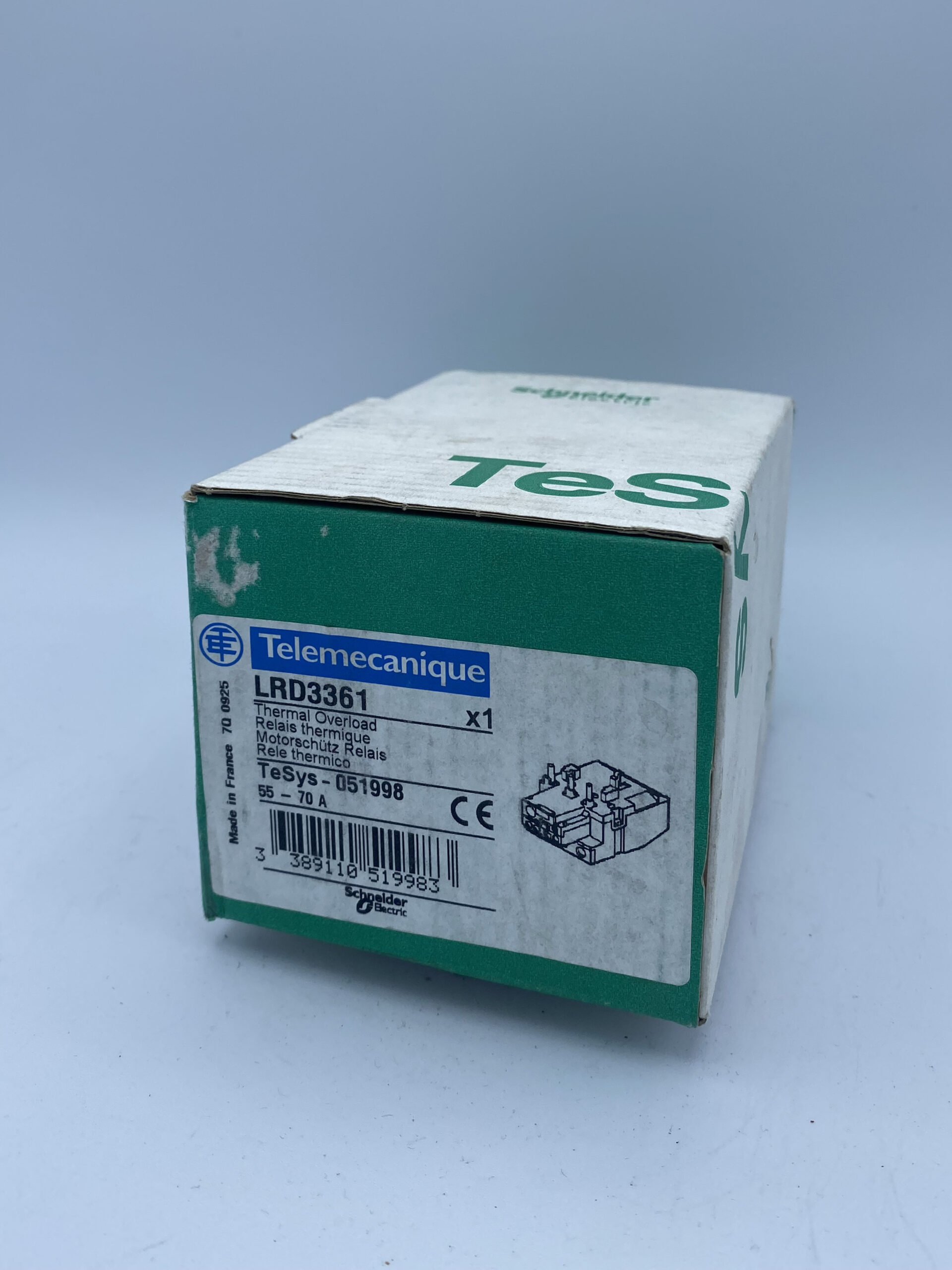Relè Termico Schneider Electric LR3D3561 – Telemecanique, Nuovo Di Zecca