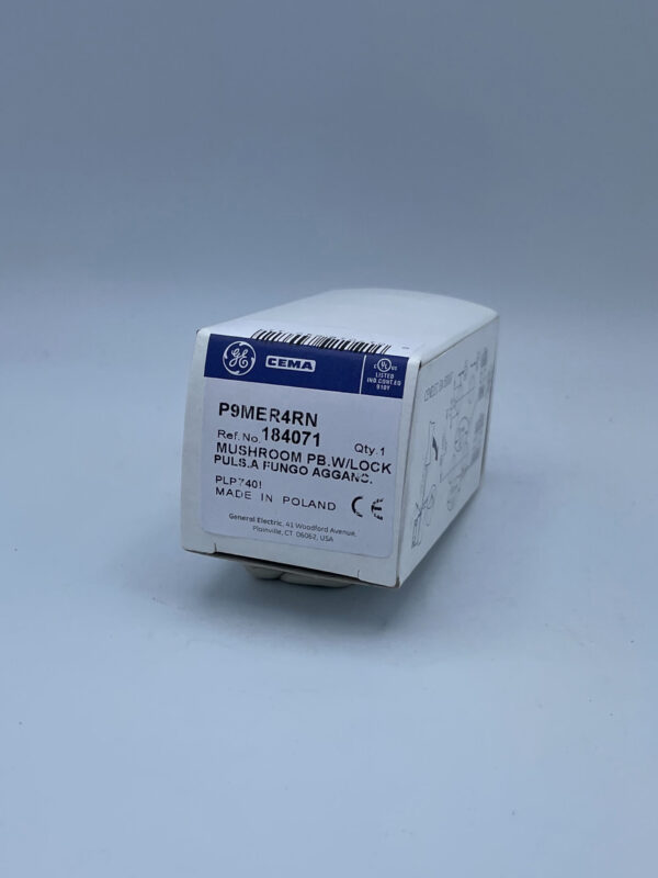 GE General Electric P9MER4RN Push Button
