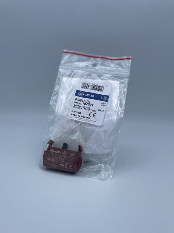 GE General Electric P9B10VN Contact Block