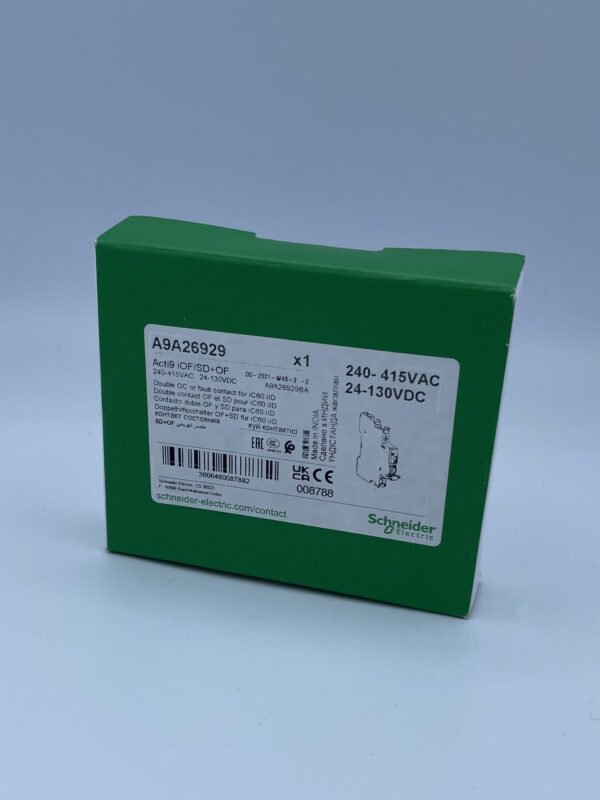 Schneider A9A26929 Auxiliary Contact